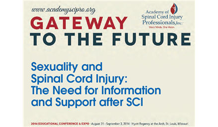 Sexuality and Spinal Cord Injury: The Need for Information and Support after SCI
