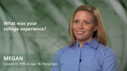 Megan - paraplegia - your college experience