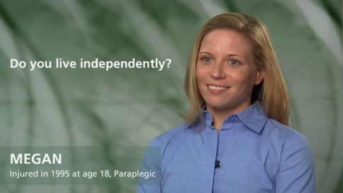 Megan - paraplegia - do you live independently