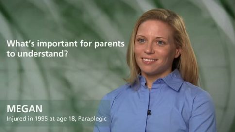 Megan - paraplegia - what should parents understand