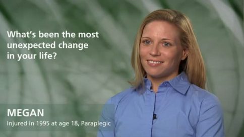 Megan - paraplegia - what has been the most unexpected change